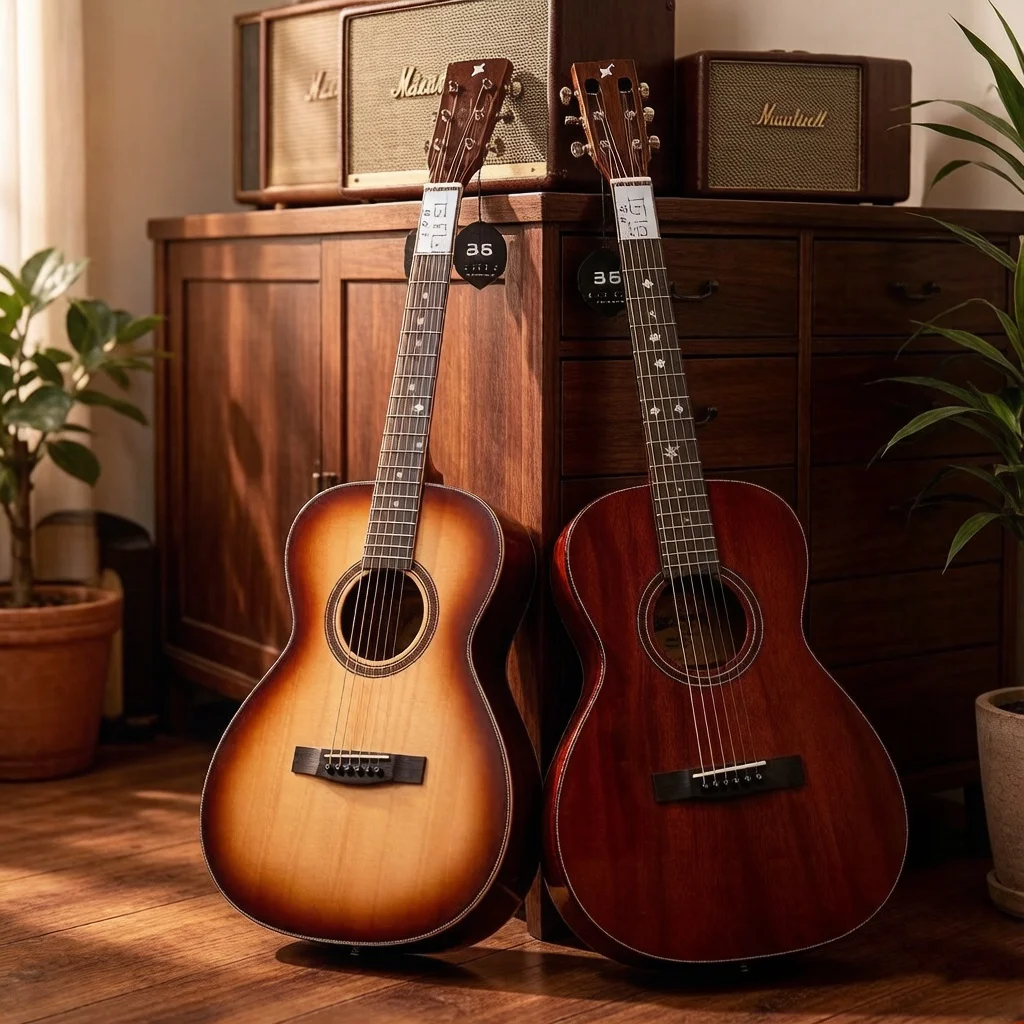 K675 Wesland 38 Inch All Solid Wood Parlor Acoustic Guitar Spruce Top Walnut Back Sides Steel String Folk Guitar
K675 Wesland 38 Inch All Solid Wood Parlor Acoustic Guitar Spruce Top Walnut Back Sides Steel String Folk Guitar