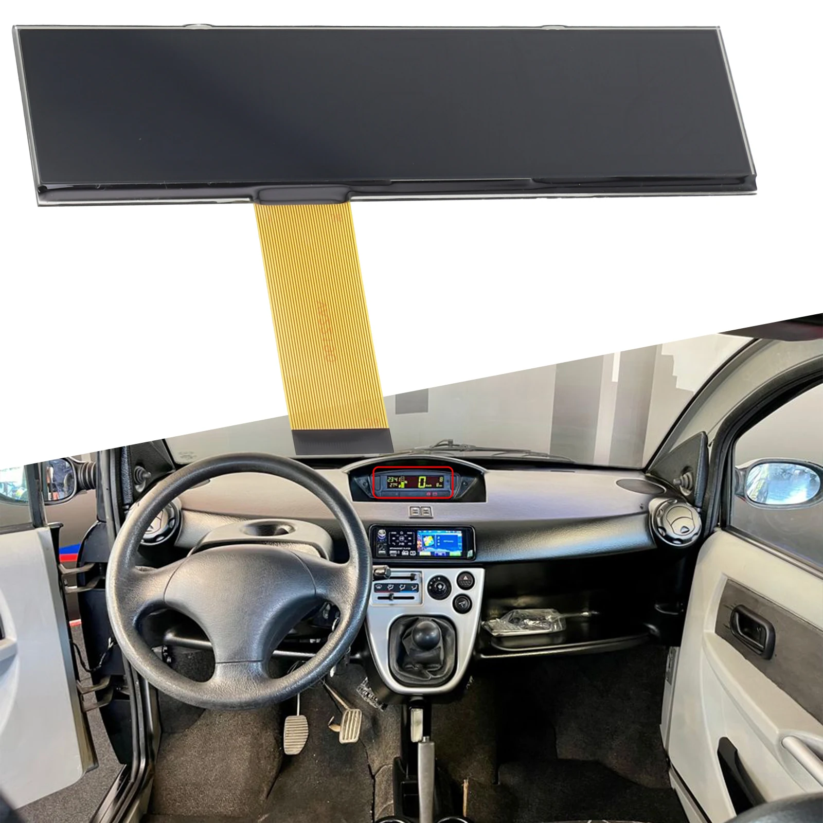 Автоспидометр, экран дисплея для Microcar MC1/MC2/M.Go для liболее X-Too JS28, кластер инструментов 140*36 мм, 36 контактов, запчасти
Автоспидометр, экран дисплея для Microcar MC1/MC2/M.Go для liболее X-Too JS28, кластер инструментов 140*36 мм, 36 контактов, запчасти