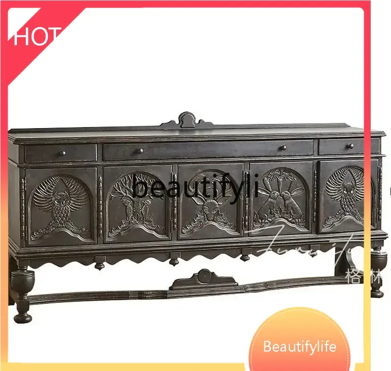 A07 Французский ретро твердый деревянный резной цветок обеденный боковой шкаф антикварное искусство ТВ шкаф Американский шкаф на крыльце07A
A07 Французский ретро твердый деревянный резной цветок обеденный боковой шкаф антикварное искусство ТВ шкаф Американский шкаф на крыльце07A