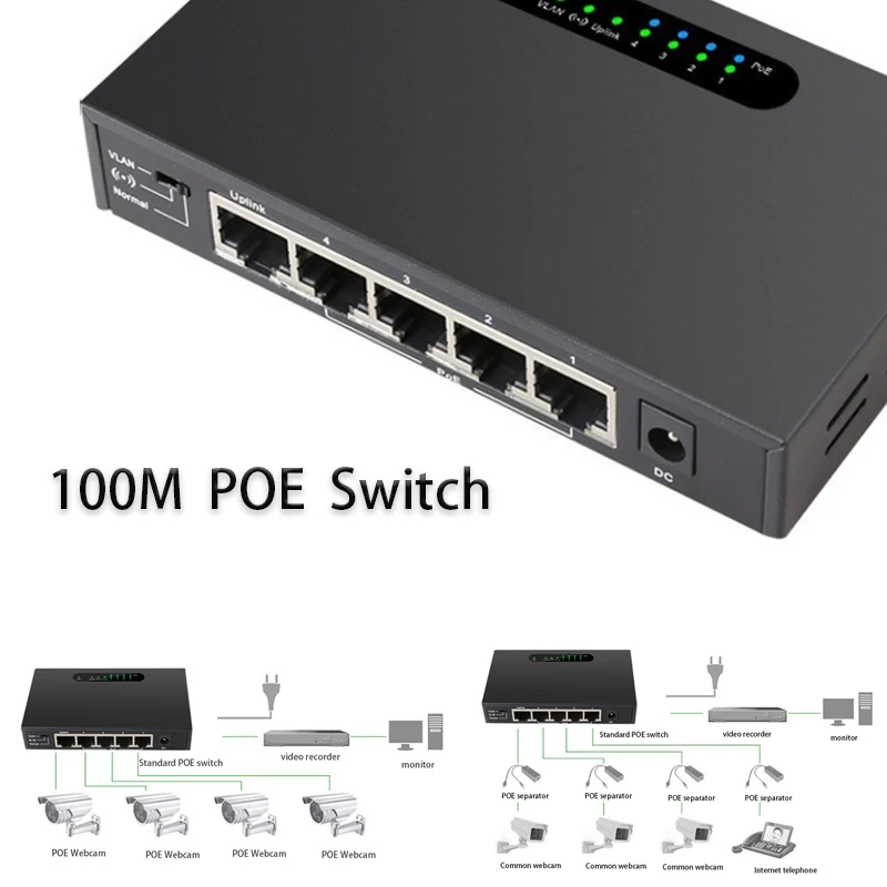 Умный коммутатор Ethernet, разветвитель, концентратор RJ45, 5 портов, 100 Мбит/с, коммутатор POE, RJ-45, сетевой адаптер, коммутатор sharing, интернет-сплиттер
Умный коммутатор Ethernet, разветвитель, концентратор RJ45, 5 портов, 100 Мбит/с, коммутатор POE, RJ-45, сетевой адаптер, коммутатор sharing, интернет-сплиттер