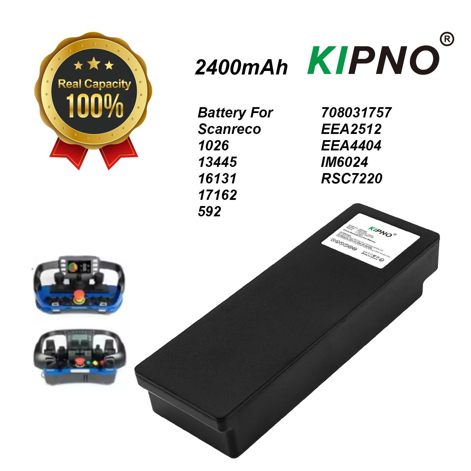 2400mAh Crane Remote Control Ni-MH Battery for Scanreco RSC7220 13445 16131 17162 592 IM6024 1026 708031757 EEA4404 EEA2512
2400mAh Crane Remote Control Ni-MH Battery for Scanreco RSC7220 13445 16131 17162 592 IM6024 1026 708031757 EEA4404 EEA2512