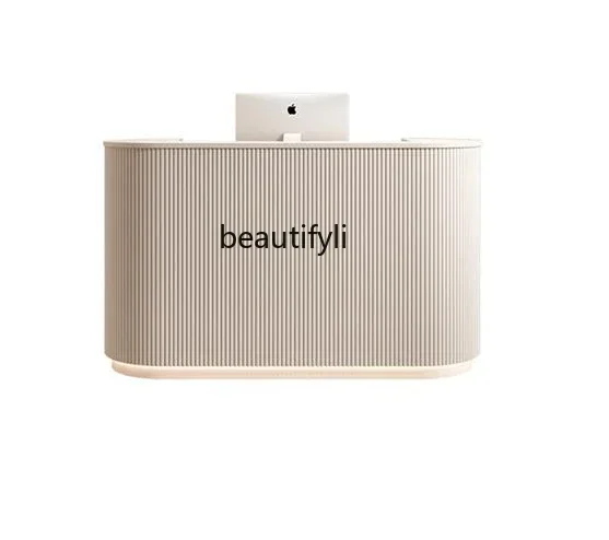 Light luxury style checkout page store Small clothing bar simple beauty salon, reception desk arc
Light luxury style checkout page store Small clothing bar simple beauty salon, reception desk arc
