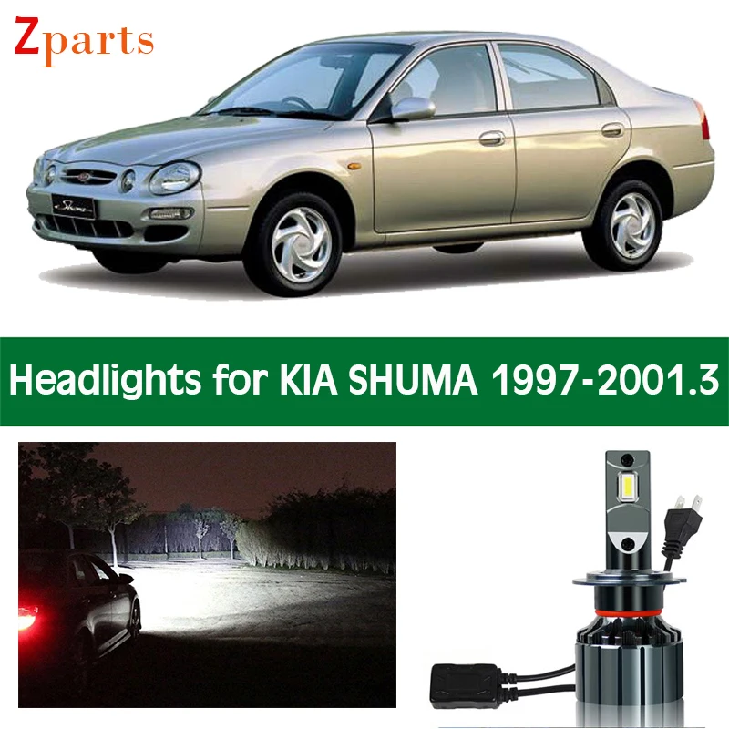Автомобильная лампа для 1997 1998 1999 2000 2001 Kia Shuma светодиодный светильник фара ближнего света, дальний свет, Canbus, освещение, аксессуары для освещения
Автомобильная лампа для 1997 1998 1999 2000 2001 Kia Shuma светодиодный светильник фара ближнего света, дальний свет, Canbus, освещение, аксессуары для освещения
