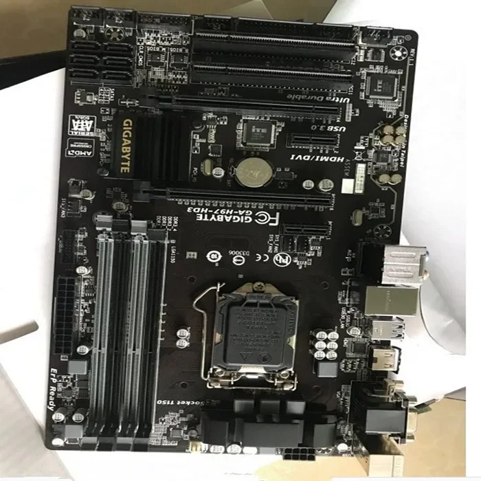For Charging, Gigabyte GA-H97-HD3 1150 Main Board DDR3 Luxury Large Board Supports 4790
For Charging, Gigabyte GA-H97-HD3 1150 Main Board DDR3 Luxury Large Board Supports 4790