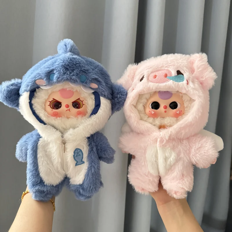 Only Clothes Suitable For 20cmbaby Three The Third Generation Of Cute Doll Clothes Angel Snot Pig Shark Suit Doll Dress-Up Girls
Only Clothes Suitable For 20cmbaby Three The Third Generation Of Cute Doll Clothes Angel Snot Pig Shark Suit Doll Dress-Up Girls