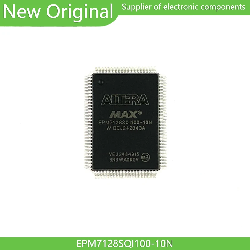 1PCS EPM7128SQI100-10N EPM7128SQI100 QFP100 Complex Programmable Logic Device (CPLD) 100% new chip
1PCS EPM7128SQI100-10N EPM7128SQI100 QFP100 Complex Programmable Logic Device (CPLD) 100% new chip