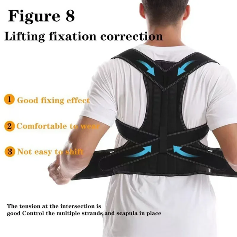Adjustable Scoliosis Posture Corrector Corset Back Brace Lumbar Support Straight Corrector De Espalda Belt Corrector De Postura
Adjustable Scoliosis Posture Corrector Corset Back Brace Lumbar Support Straight Corrector De Espalda Belt Corrector De Postura