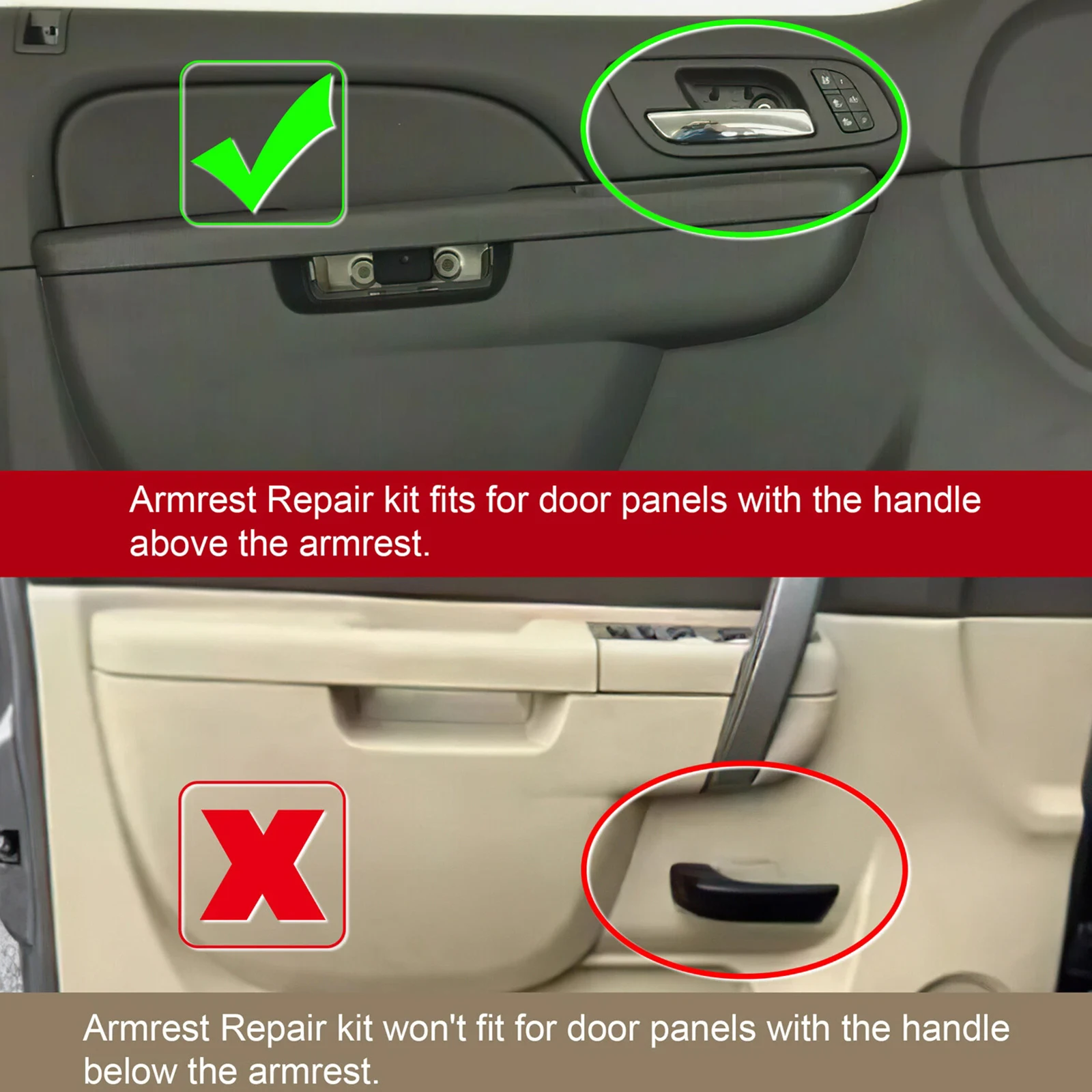 Front Driver Side Door Armrest Repair Car Front Driver Side Door Armrest Handle for Chevy Silverado Suburban Tahoe Avalanche
Front Driver Side Door Armrest Repair Car Front Driver Side Door Armrest Handle for Chevy Silverado Suburban Tahoe Avalanche