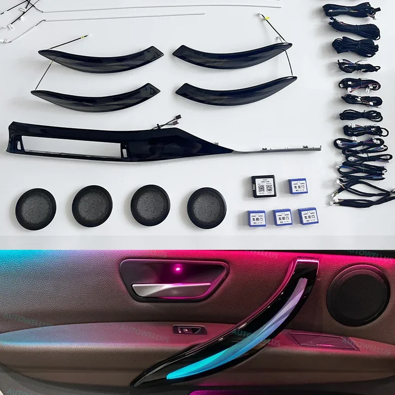 For BMW 3 Series F30 3GT Car LED Interior Lighting 64 Colors Ambient Lights For Safety Assistance Systems Interior Decoration
For BMW 3 Series F30 3GT Car LED Interior Lighting 64 Colors Ambient Lights For Safety Assistance Systems Interior Decoration
