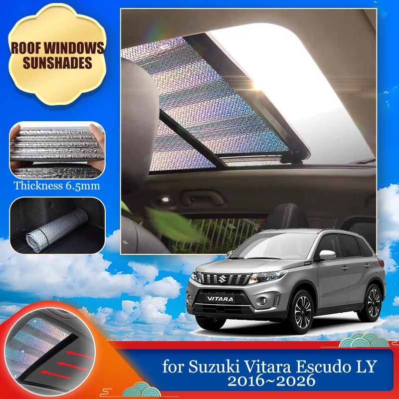 Car Sunroof Sunshade for Suzuki Vitara Escudo LY 2016~2026 2017 2018 Roof Windshield Cover Sun Visor Skylight Curtain Accessorie
Car Sunroof Sunshade for Suzuki Vitara Escudo LY 2016~2026 2017 2018 Roof Windshield Cover Sun Visor Skylight Curtain Accessorie