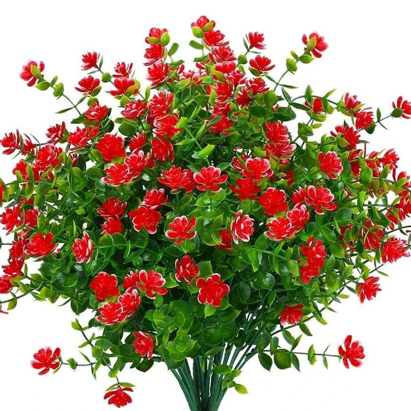 Artificial Plastic Flowers Fake Eucalyptus Plant Wedding Room Wreath Home Ornamental Flowerpot Festival Scrapbook Diy Decoration
Artificial Plastic Flowers Fake Eucalyptus Plant Wedding Room Wreath Home Ornamental Flowerpot Festival Scrapbook Diy Decoration
