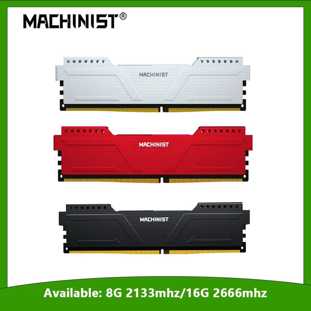 MACHINISTA RAM DDR4 Memory 8GB 16GB 2133MHz Desktop PC for Support RS9 PR9 MR9A K9 x99 motherboard Etc.
MACHINISTA RAM DDR4 Memory 8GB 16GB 2133MHz Desktop PC for Support RS9 PR9 MR9A K9 x99 motherboard Etc.