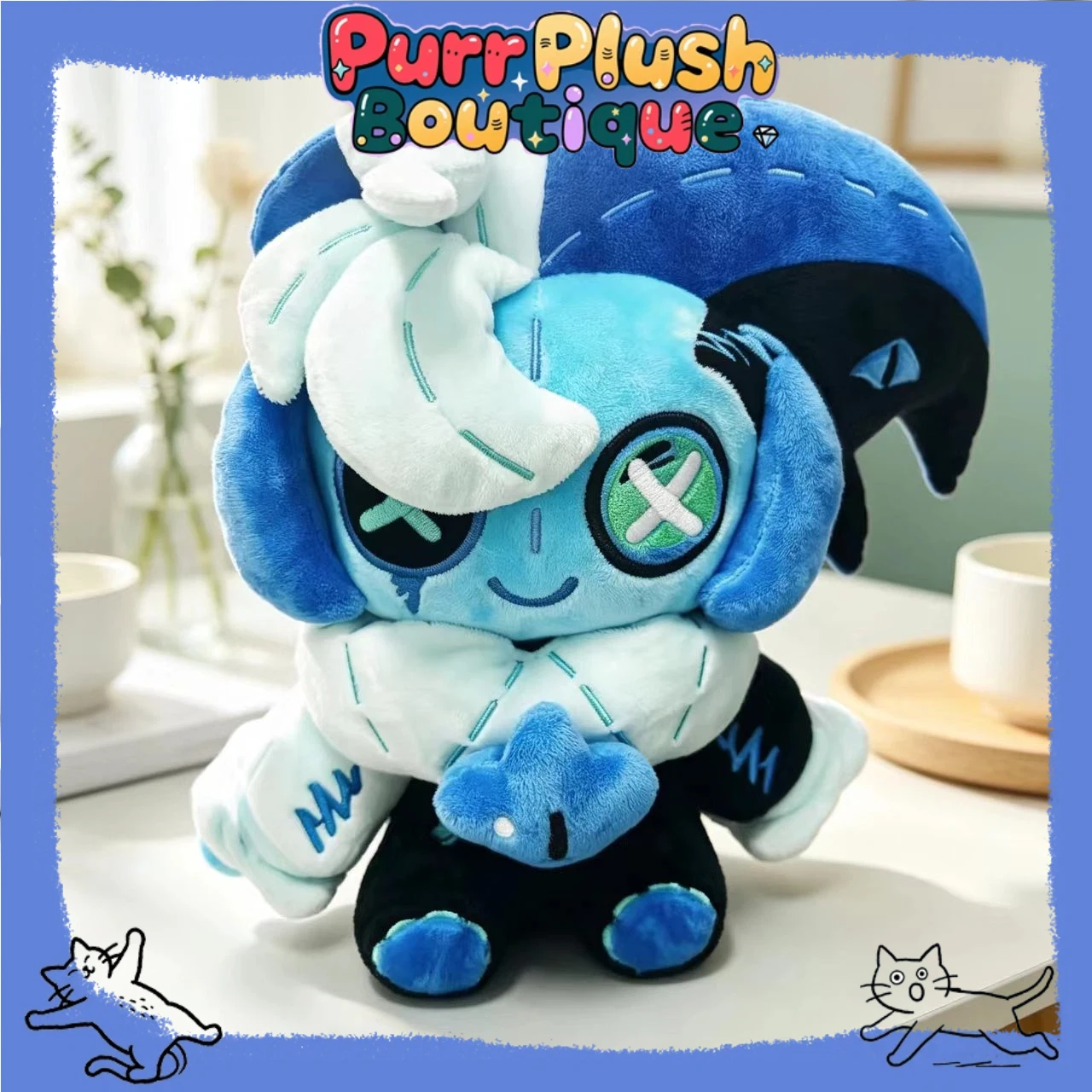 20cm Game Cookie Kingdom Shadow Milk Cookie Kawaii Cosplay Soft Cotton Doll Cartoon Anime Toy Figures Fans Collection Decor Gift
20cm Game Cookie Kingdom Shadow Milk Cookie Kawaii Cosplay Soft Cotton Doll Cartoon Anime Toy Figures Fans Collection Decor Gift