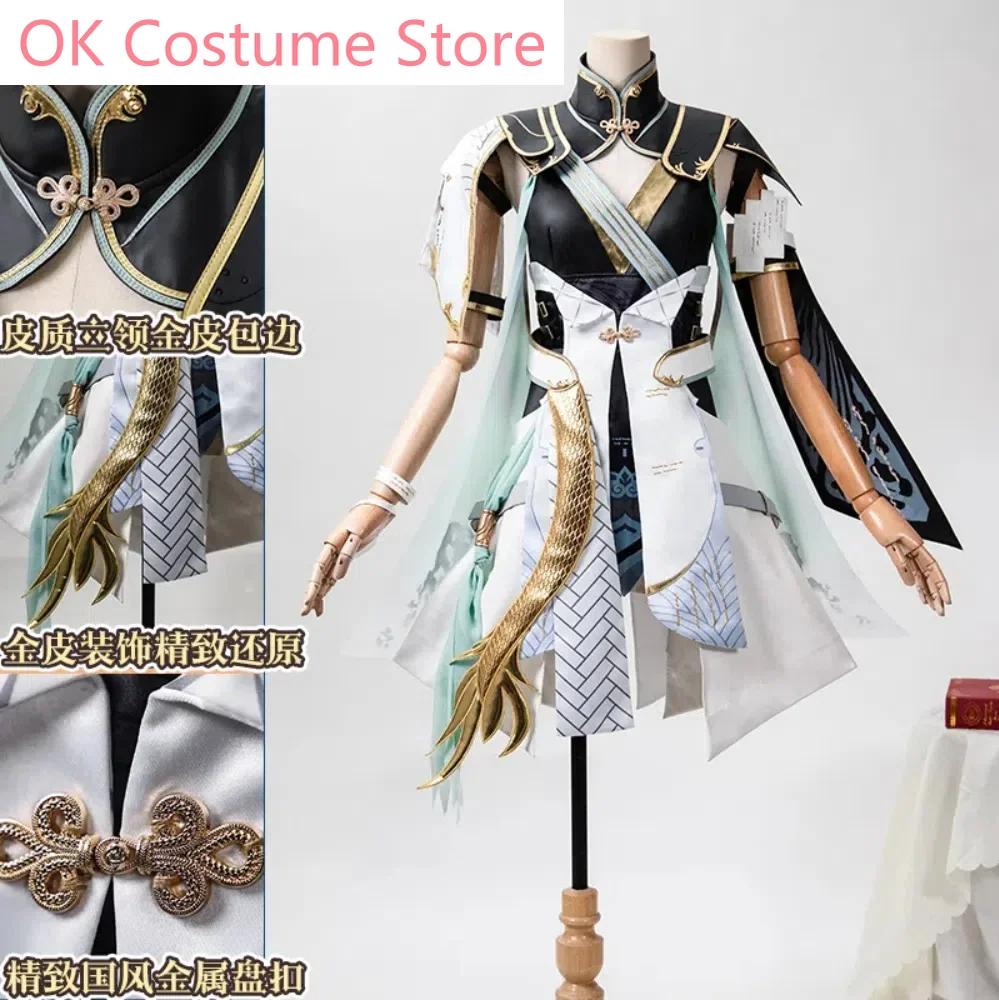 Wuthering Waves Jinhsi Women Cosplay Costume Cos Game Anime Party Uniform Hallowen Play Role Clothes Clothing
Wuthering Waves Jinhsi Women Cosplay Costume Cos Game Anime Party Uniform Hallowen Play Role Clothes Clothing