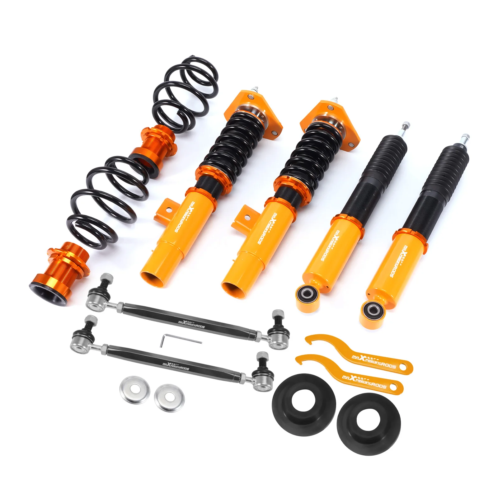 RACING COILOVER 24 STEP DAMPER KIT FOR VOLKSWAGEN GOLF MK5 MK6 2003-2012
RACING COILOVER 24 STEP DAMPER KIT FOR VOLKSWAGEN GOLF MK5 MK6 2003-2012