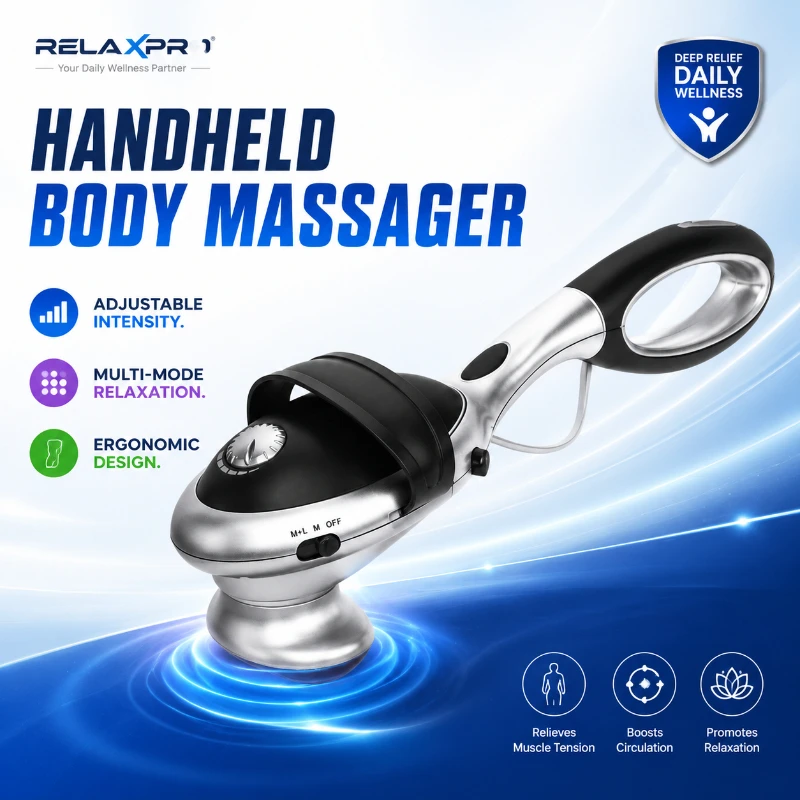Hot Selling Multifunctional Infinitely Variable Speed Kneading Split Type Pounding Massage Stick, Full Body Handheld Massager
Hot Selling Multifunctional Infinitely Variable Speed Kneading Split Type Pounding Massage Stick, Full Body Handheld Massager