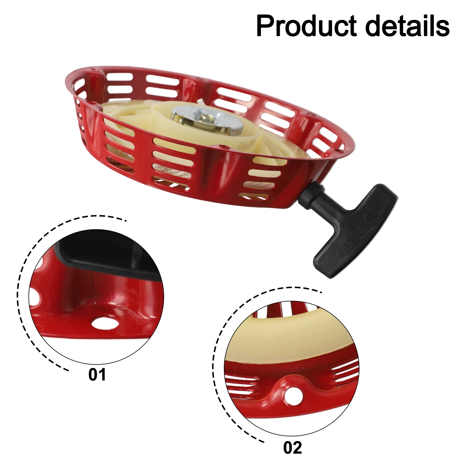 Backlash Starter Pull Rope For GX390 For GX340 Pull Start For 339cc 389cc 420cc 439cc 459cc Engine Generator Garden Tool Parts
Backlash Starter Pull Rope For GX390 For GX340 Pull Start For 339cc 389cc 420cc 439cc 459cc Engine Generator Garden Tool Parts