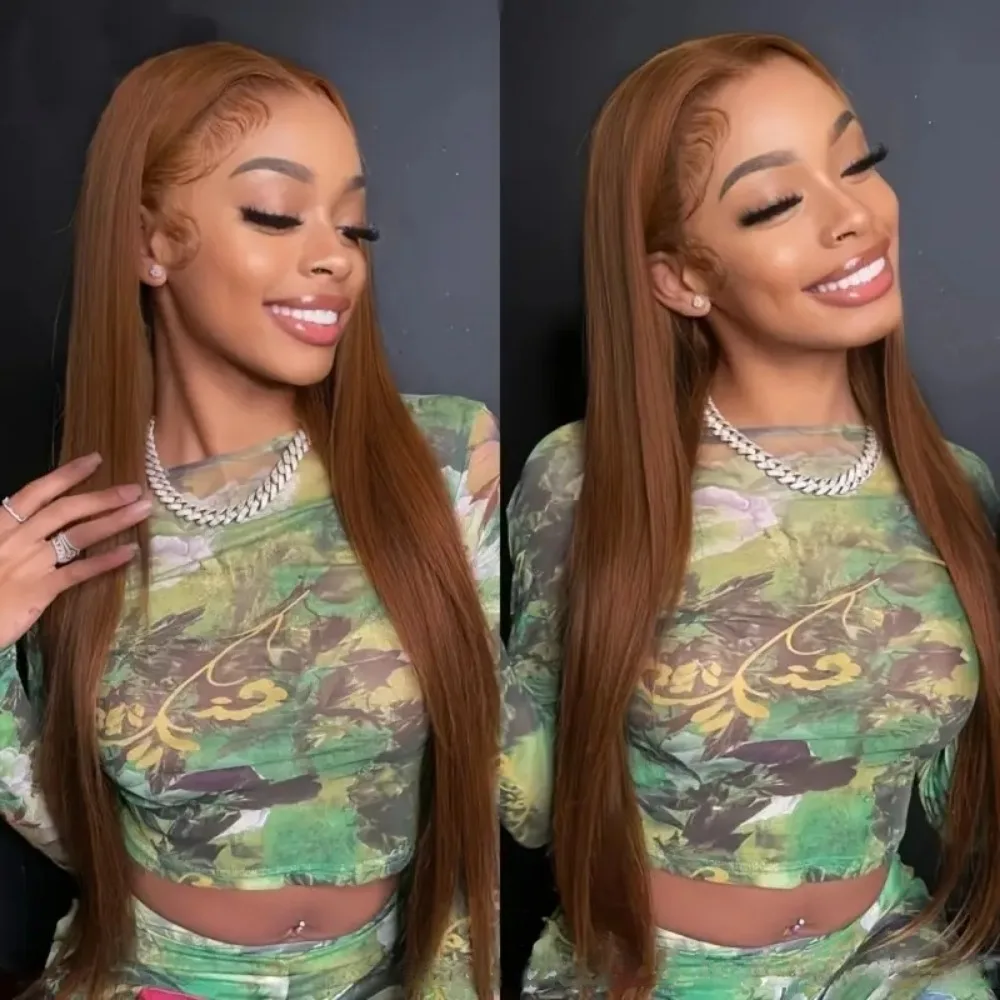 46 Inch Chocolate Brown Bone Straight Human Hair Wig 13x4 13x6 HD Lace Frontal Brazilian 200 Density Lace Front Wigs For Women
46 Inch Chocolate Brown Bone Straight Human Hair Wig 13x4 13x6 HD Lace Frontal Brazilian 200 Density Lace Front Wigs For Women