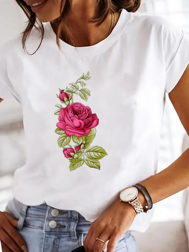 Flower Style 90s Sweet Cute Graphic Tee Women Fashion Lady Clothes Short Sleeve Print T Female Clothing Casual T-shirts
Flower Style 90s Sweet Cute Graphic Tee Women Fashion Lady Clothes Short Sleeve Print T Female Clothing Casual T-shirts
