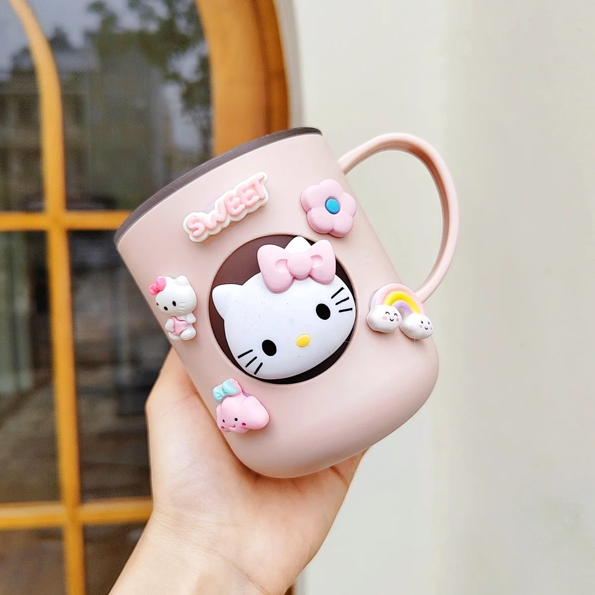 Sanrio toothbrush cup kids mouthwash cup cute ins style Hello Kitty cup food grade PP wash cup small gift
Sanrio toothbrush cup kids mouthwash cup cute ins style Hello Kitty cup food grade PP wash cup small gift