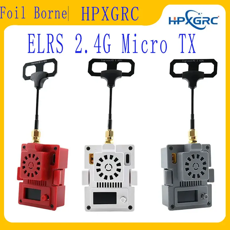 HPXGRC ELRS 2.4G 1W Micro TX Module 30dBm, ExpressLRS Long Range Wireless for RC Drone Radio Remote Control Applications
HPXGRC ELRS 2.4G 1W Micro TX Module 30dBm, ExpressLRS Long Range Wireless for RC Drone Radio Remote Control Applications