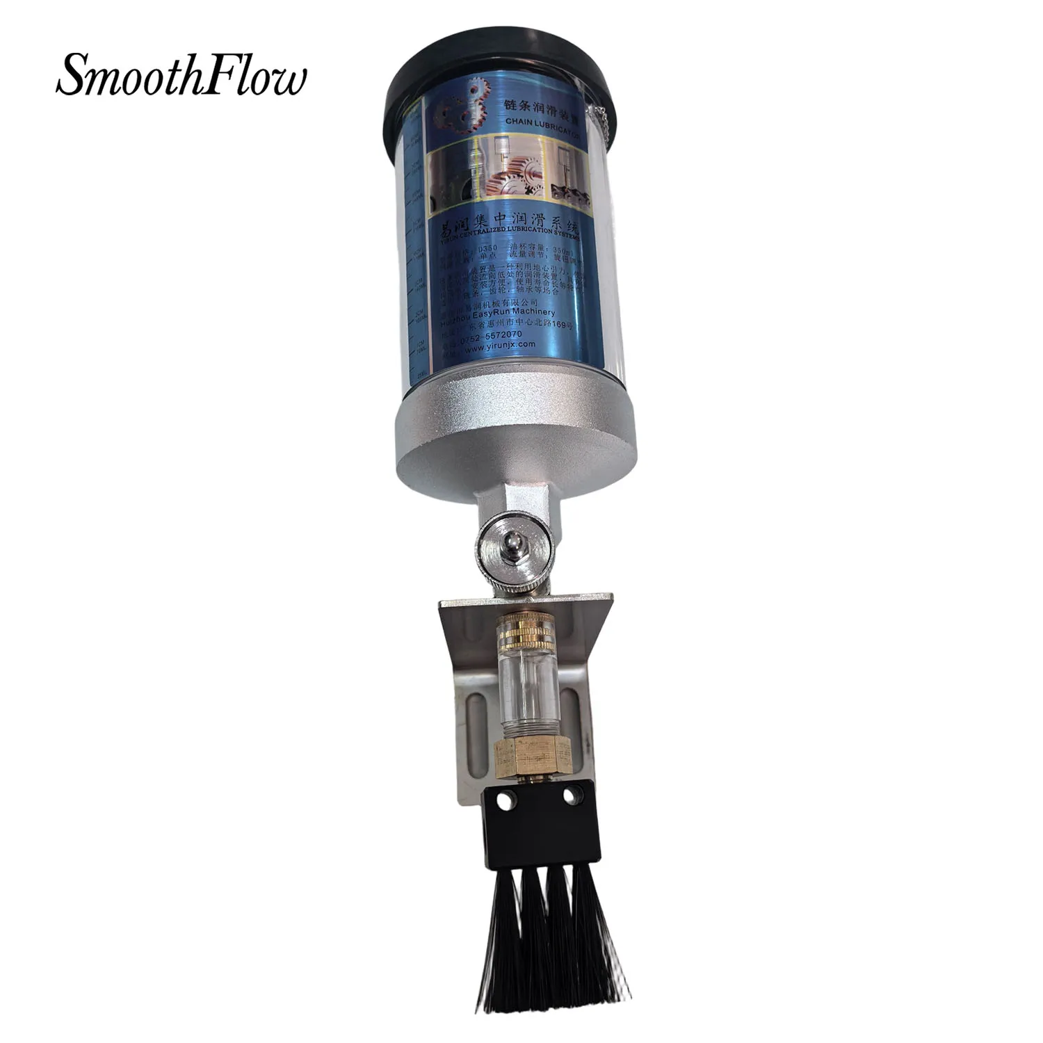 CNC Slide Way Oiler Set 350ml D350 Drip Feed Type 30mm Brush Stainless Bracket Sight Glass Manual Lubrication
CNC Slide Way Oiler Set 350ml D350 Drip Feed Type 30mm Brush Stainless Bracket Sight Glass Manual Lubrication