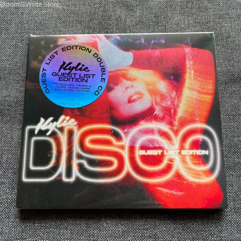 A Famous Australian Pop Female Singer Kylie Minogue DISCO Guest List 2CD Music Record Walkman Music Gifts
A Famous Australian Pop Female Singer Kylie Minogue DISCO Guest List 2CD Music Record Walkman Music Gifts