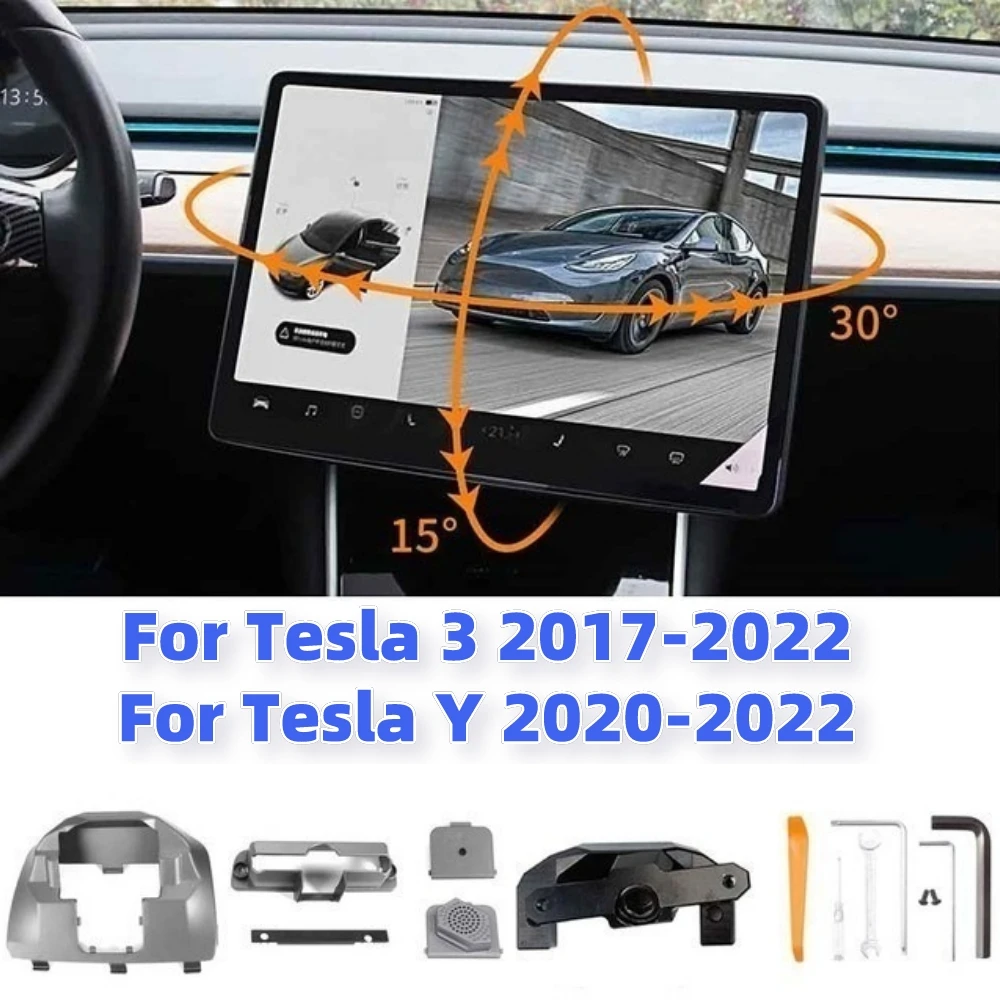 2022 New For Tesla Model 3 Model Y Car GPS Navigation Holder Swivel Mount Central Control Screen Display Rotation Bracket
2022 New For Tesla Model 3 Model Y Car GPS Navigation Holder Swivel Mount Central Control Screen Display Rotation Bracket