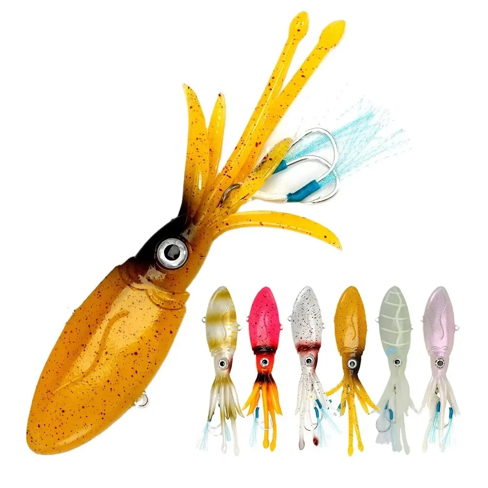 90g/130g/170g/200g/250g Luminous UV TPR Octopus Squid Soft Vibe Lure Jigging Vibration Bait Sea Fishing Tackle Bass Pike Gear
90g/130g/170g/200g/250g Luminous UV TPR Octopus Squid Soft Vibe Lure Jigging Vibration Bait Sea Fishing Tackle Bass Pike Gear