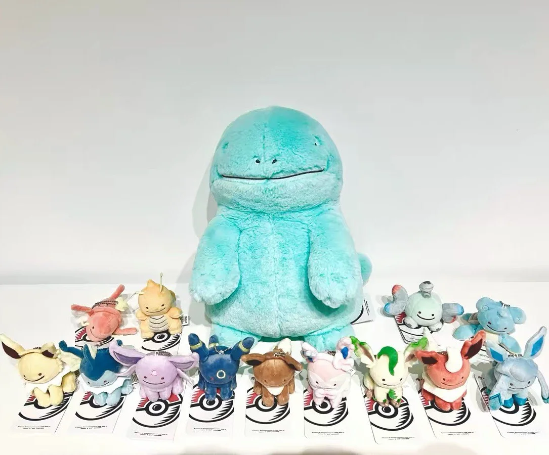 New Genuine PokéMon Ditto Transform Series Plush Keychain Vaporeon Jolteon Flareon Leafeon Sylveon Glaceon Toy Customized Gift
New Genuine PokéMon Ditto Transform Series Plush Keychain Vaporeon Jolteon Flareon Leafeon Sylveon Glaceon Toy Customized Gift