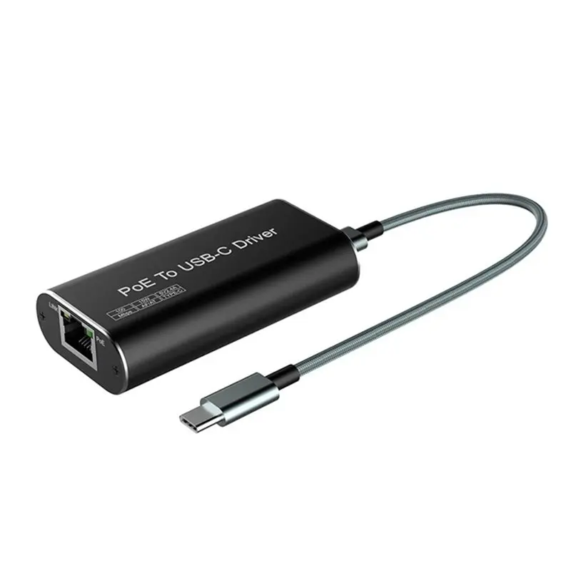 Exquisite-Type C Ethernet Adapter USB-C To RJ45 LAN Network Card For PC For Phone Tablet Powered By POE
Exquisite-Type C Ethernet Adapter USB-C To RJ45 LAN Network Card For PC For Phone Tablet Powered By POE