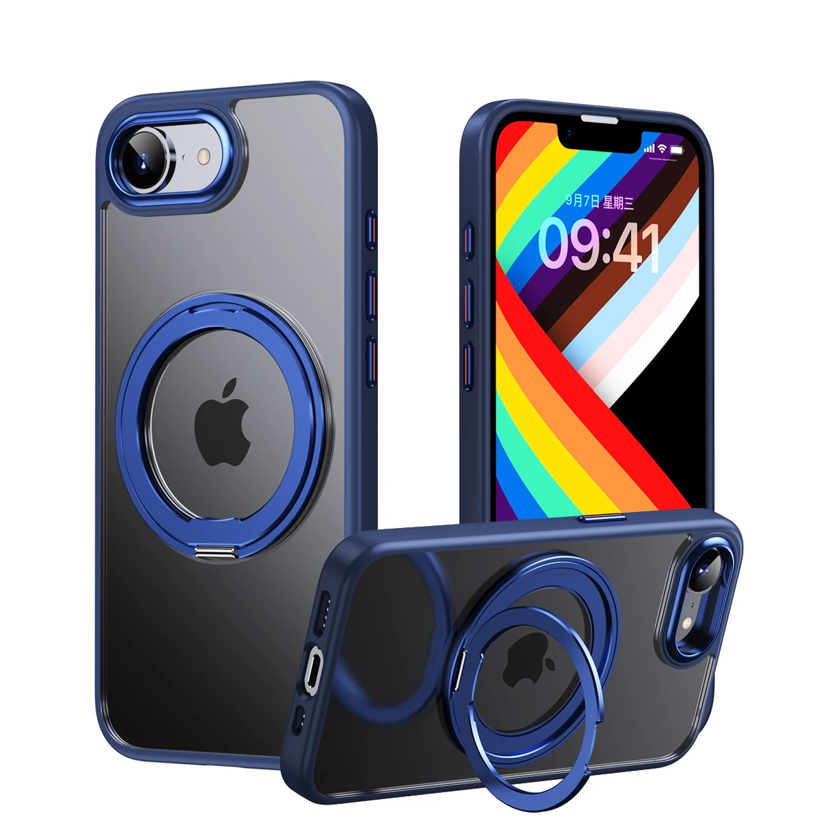 Magnetic MagSafe Alloy Stand Holder Phone Case For iPhone 16 15 14 13 12 11 Pro Max Plus 16E SE Metal TPU+PC 360 Bracket Cover
Magnetic MagSafe Alloy Stand Holder Phone Case For iPhone 16 15 14 13 12 11 Pro Max Plus 16E SE Metal TPU+PC 360 Bracket Cover