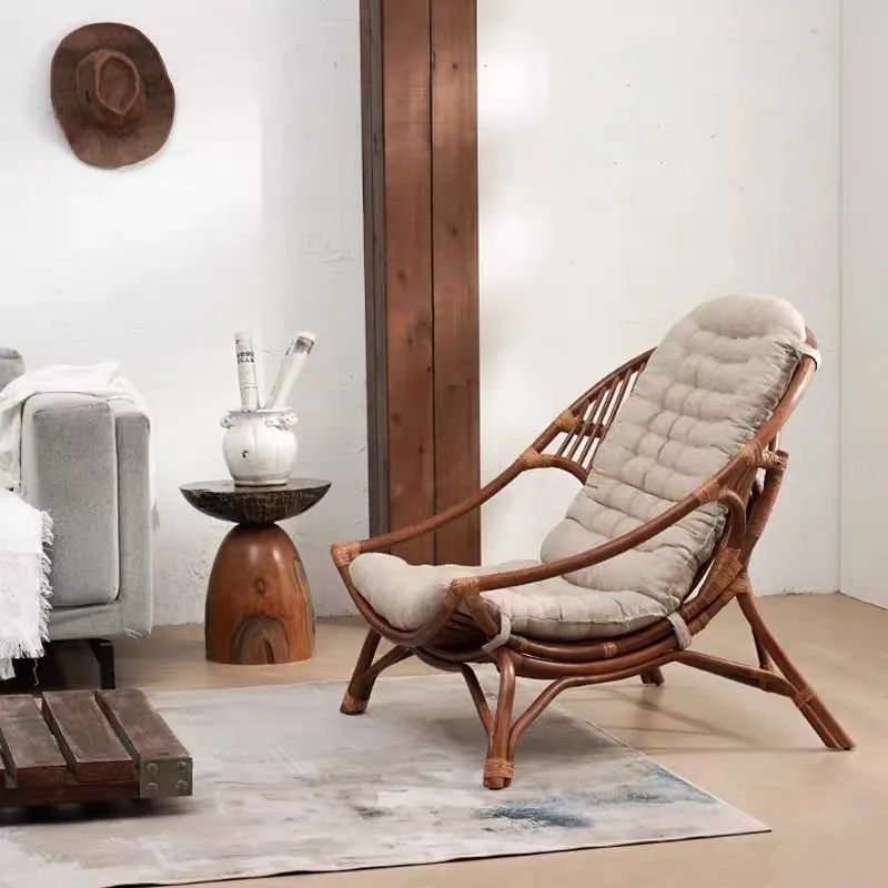 Recliner Balcony Home Leisure Adult Lazy Rattan Chair Light Luxury Internet celebrity
Recliner Balcony Home Leisure Adult Lazy Rattan Chair Light Luxury Internet celebrity