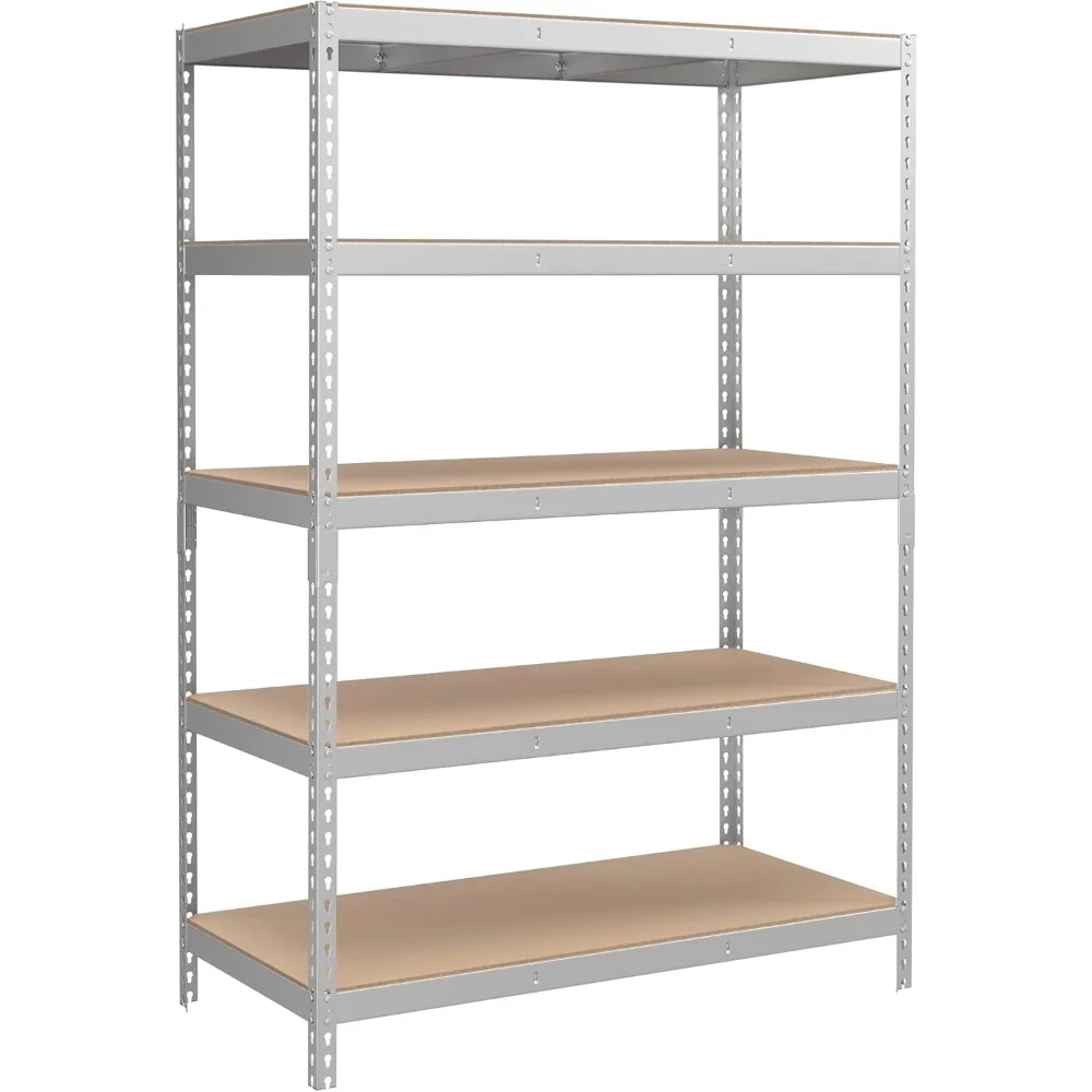 5-Tier Storage Shelves, Load 2310 lb, Garage Storage, Boltless Assembly, Adjustable Shelving Unit, 23.6 x 47.2 x 70.9 Inches,
5-Tier Storage Shelves, Load 2310 lb, Garage Storage, Boltless Assembly, Adjustable Shelving Unit, 23.6 x 47.2 x 70.9 Inches,