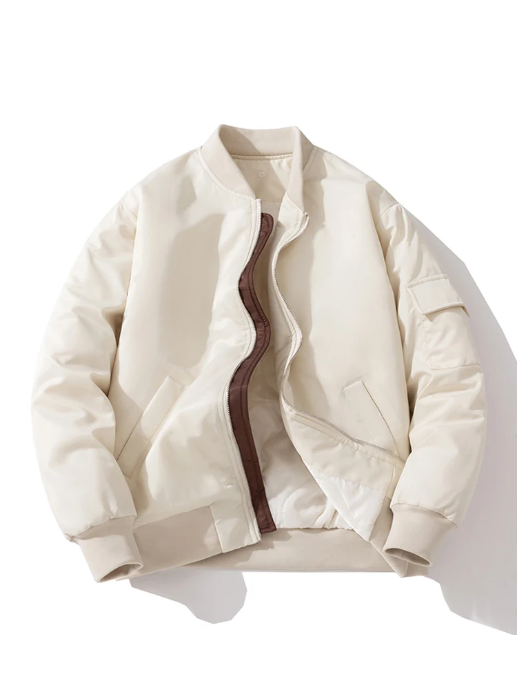 Bomber Jacket Man Autumn Winter Vintage Pilot Jacket Woman Solid Fashion Casual Simple Hooded American Coat Pocket Loose Couple
Bomber Jacket Man Autumn Winter Vintage Pilot Jacket Woman Solid Fashion Casual Simple Hooded American Coat Pocket Loose Couple
