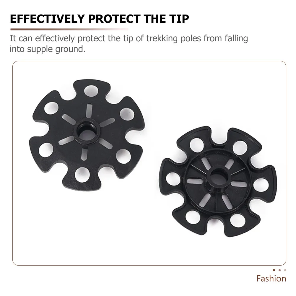 12 Pcs Trekking Pole Protector Snowflake Disk Walking Stick Climbing Cane Pad Outdoor Supplies Poles Hiking
12 Pcs Trekking Pole Protector Snowflake Disk Walking Stick Climbing Cane Pad Outdoor Supplies Poles Hiking
