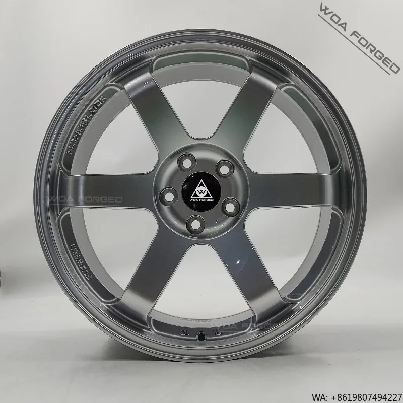 New Forged Chrome Aluminum Alloy Wheels 350z 370z G37 Q50 TE37 TE37SL 19 Inch 5x114.3 20mm Customized Design 5x1143 Wheels
New Forged Chrome Aluminum Alloy Wheels 350z 370z G37 Q50 TE37 TE37SL 19 Inch 5x114.3 20mm Customized Design 5x1143 Wheels