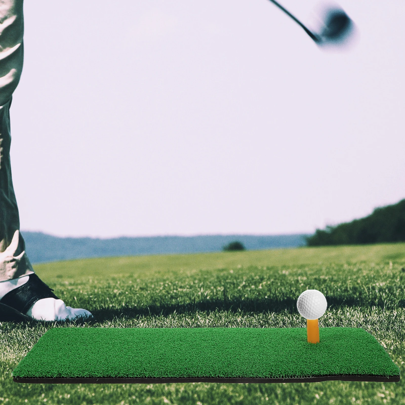 1 set Golf Swing 20x50cm SBR Golfs Shot Mat Bottom Portable Practice Pad Indoor Golf Turf Training Equipment Game Mat
1 set Golf Swing 20x50cm SBR Golfs Shot Mat Bottom Portable Practice Pad Indoor Golf Turf Training Equipment Game Mat