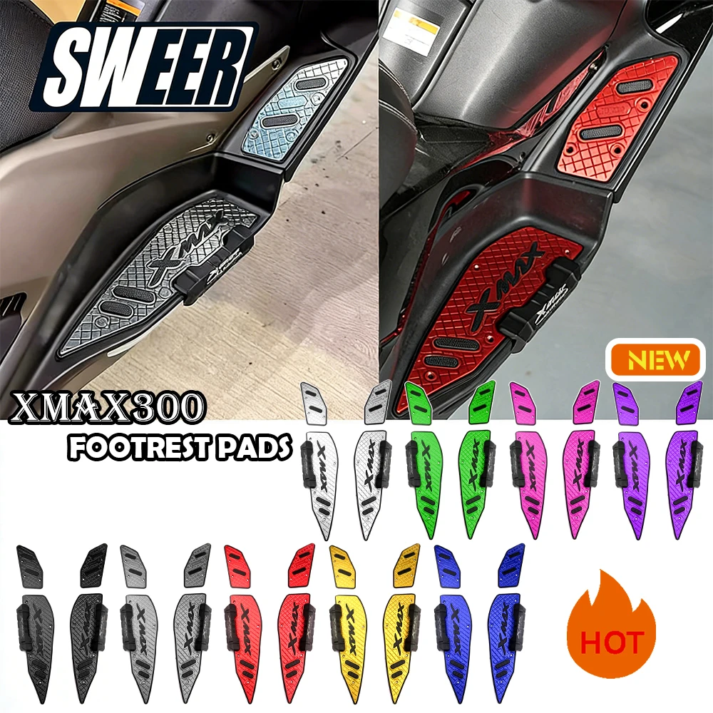Motorcycle Accessories Footrest Step Footboard Footpads Pedal Plate Foot Pegs For YAMAHA XMAX 300 2017-2026 Anti Wrestling
Motorcycle Accessories Footrest Step Footboard Footpads Pedal Plate Foot Pegs For YAMAHA XMAX 300 2017-2026 Anti Wrestling