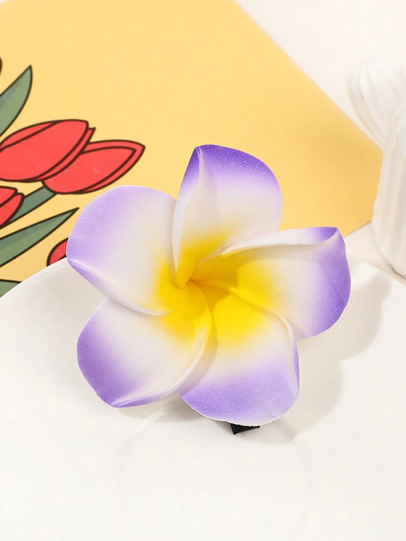 7pcs Bohemian Hawaiian Faux Plumeria Alligator Hair Clips Summer Claw Hair Accessories For Women
7pcs Bohemian Hawaiian Faux Plumeria Alligator Hair Clips Summer Claw Hair Accessories For Women