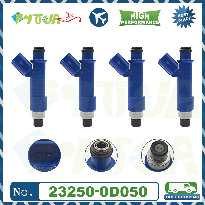 4pcs Fuel injector 23250-0D050 Nozzle For Toyota Corolla Matrix 1.8L ZZE12 2005-2008 23209-0D050 Engine Injection Injectors Valv
4pcs Fuel injector 23250-0D050 Nozzle For Toyota Corolla Matrix 1.8L ZZE12 2005-2008 23209-0D050 Engine Injection Injectors Valv