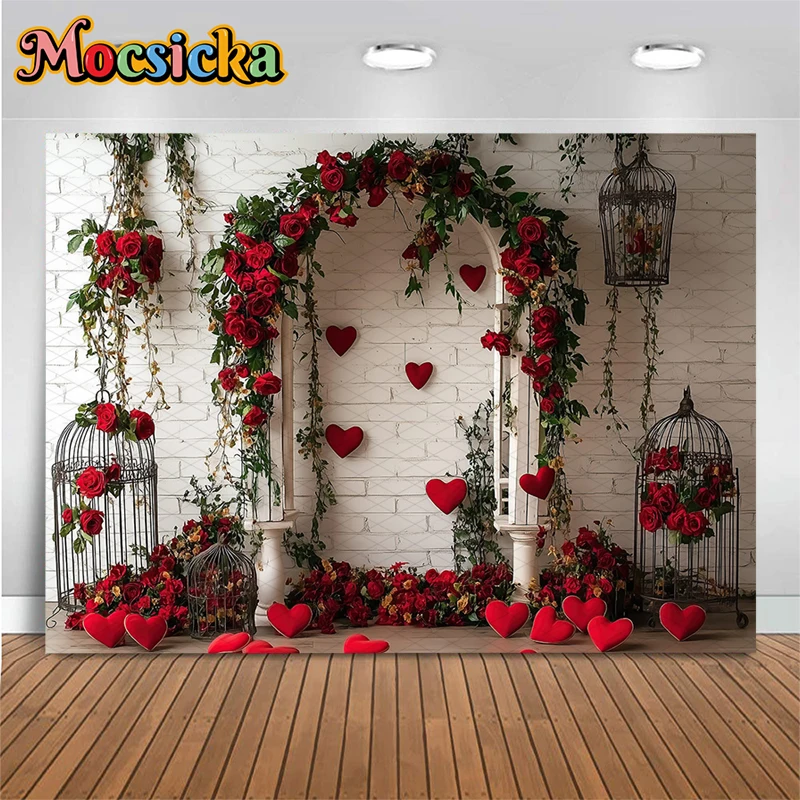 Mocsicka Mother's Day Photography Backdrops Love Rose Decorations Woman Girl Portrait Background Photo Studio Shooting Wallpaper
Mocsicka Mother's Day Photography Backdrops Love Rose Decorations Woman Girl Portrait Background Photo Studio Shooting Wallpaper