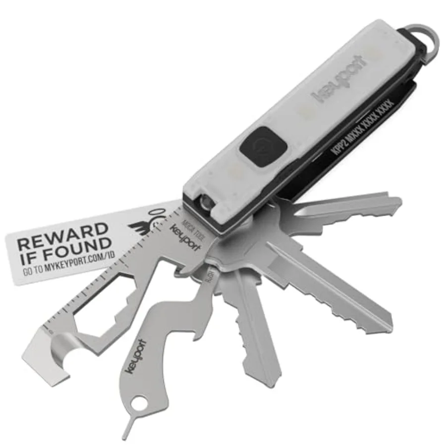 Набор Pivot 2.0 Essential Plus - комплект для организации ключей EDC - компактный держатель для ключей + мини-фонарик + многофункциональный брелок 10-в-1 + L
Набор Pivot 2.0 Essential Plus - комплект для организации ключей EDC - компактный держатель для ключей + мини-фонарик + многофункциональный брелок 10-в-1 + L