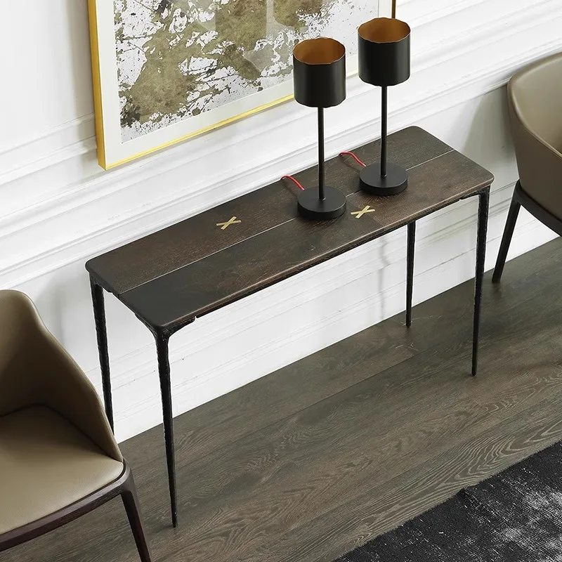 Italian Aesthetic Console Table Metal Legs Classic Neutral Eclectic Console Table Minimalist Beauty Meuble Salon Home Furniture
Italian Aesthetic Console Table Metal Legs Classic Neutral Eclectic Console Table Minimalist Beauty Meuble Salon Home Furniture