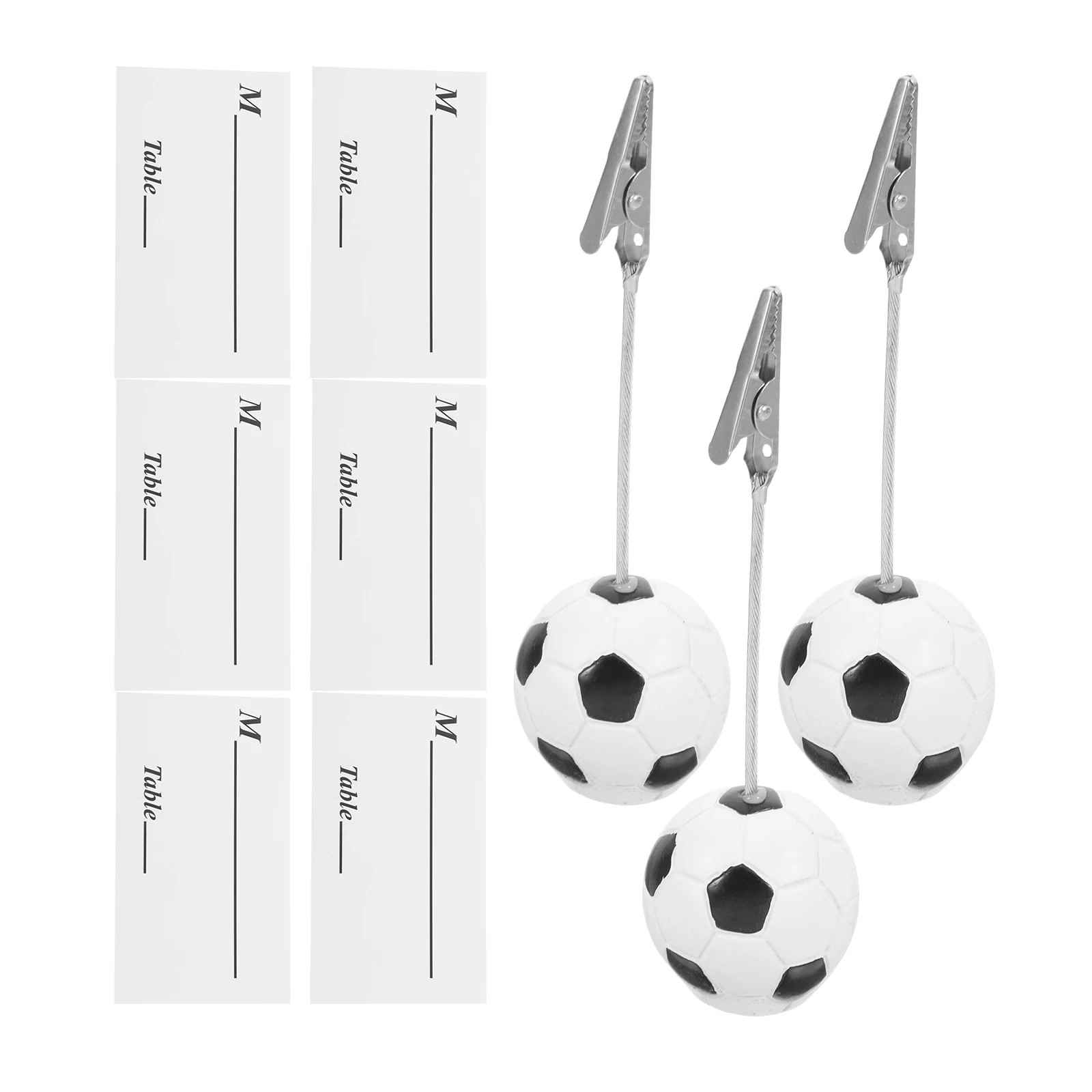 3pcs Ball Shaped Memo Holders Business Card Photo Clips Stand White Desk Accessories Table Number Sports Daily Use
3pcs Ball Shaped Memo Holders Business Card Photo Clips Stand White Desk Accessories Table Number Sports Daily Use