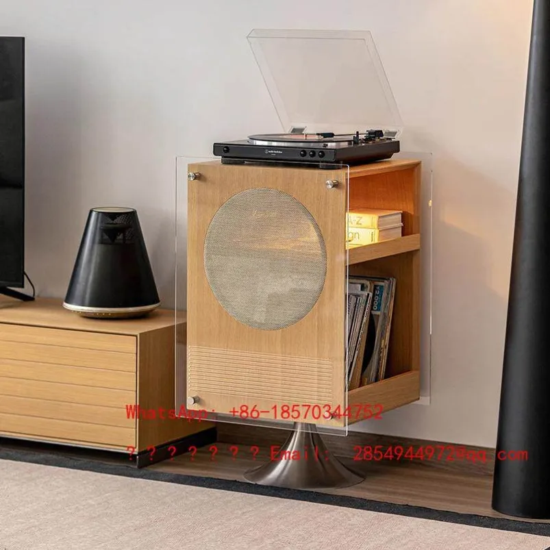 Household Simple Solid Wood Rotating Edge Few Nordic Creative Small Apartment Side Cabinet Vinyl Record Storage Cabinet
Household Simple Solid Wood Rotating Edge Few Nordic Creative Small Apartment Side Cabinet Vinyl Record Storage Cabinet