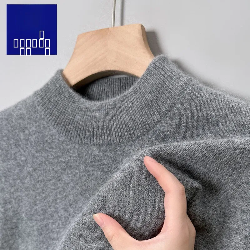 Warm Mid-aged Men's Woolen Sweater Casual f High Collar Base irt Winter New Sle Jiaxing Tongxiang Puyuan Knittedwear
Warm Mid-aged Men's Woolen Sweater Casual f High Collar Base irt Winter New Sle Jiaxing Tongxiang Puyuan Knittedwear