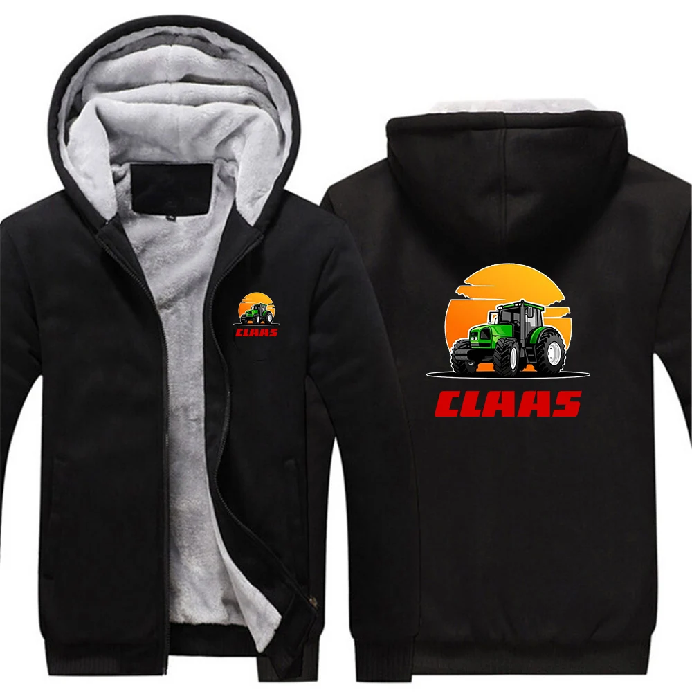 2026 Tractor Claas Print Autumn And Winter Men's New Thicken Patchwork Hoodies Zipper Warm Simple Harajuku Coats
2026 Tractor Claas Print Autumn And Winter Men's New Thicken Patchwork Hoodies Zipper Warm Simple Harajuku Coats