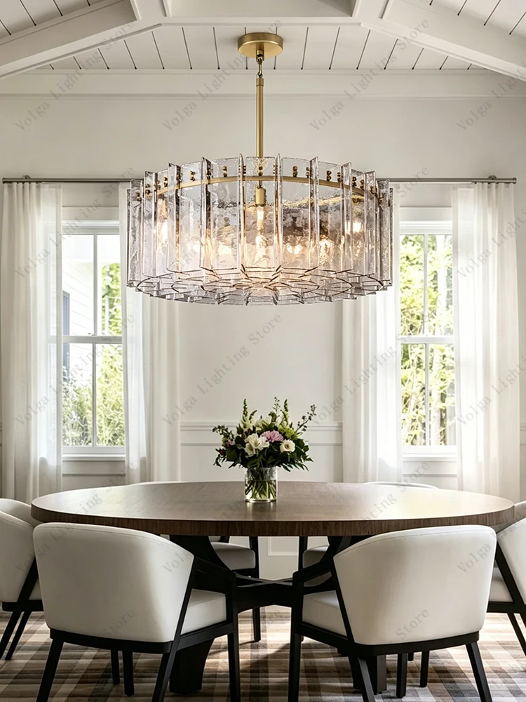 Classic Glass Brushed Gold Ceiling Pendant Light Led Dining Room Table Decoration Light Fixture 2026 Lamparas Teto
Classic Glass Brushed Gold Ceiling Pendant Light Led Dining Room Table Decoration Light Fixture 2026 Lamparas Teto