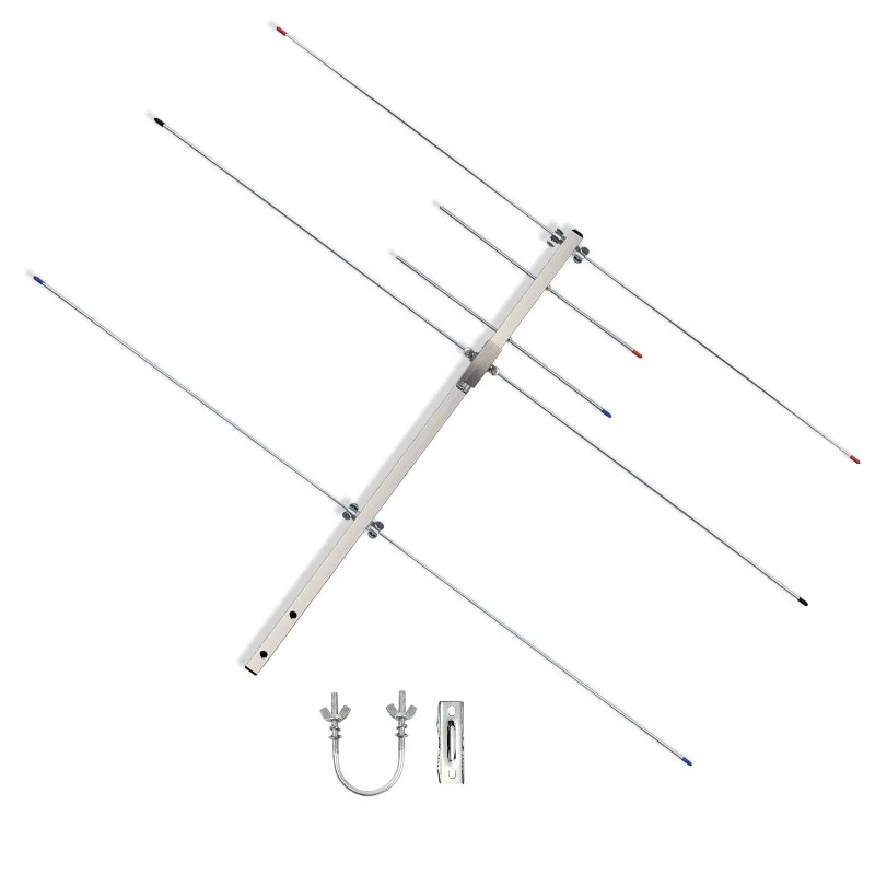 UV double-stage quick dismantling Yagi antenna UHF VHF walkie-talkie handheld holding rod
UV double-stage quick dismantling Yagi antenna UHF VHF walkie-talkie handheld holding rod